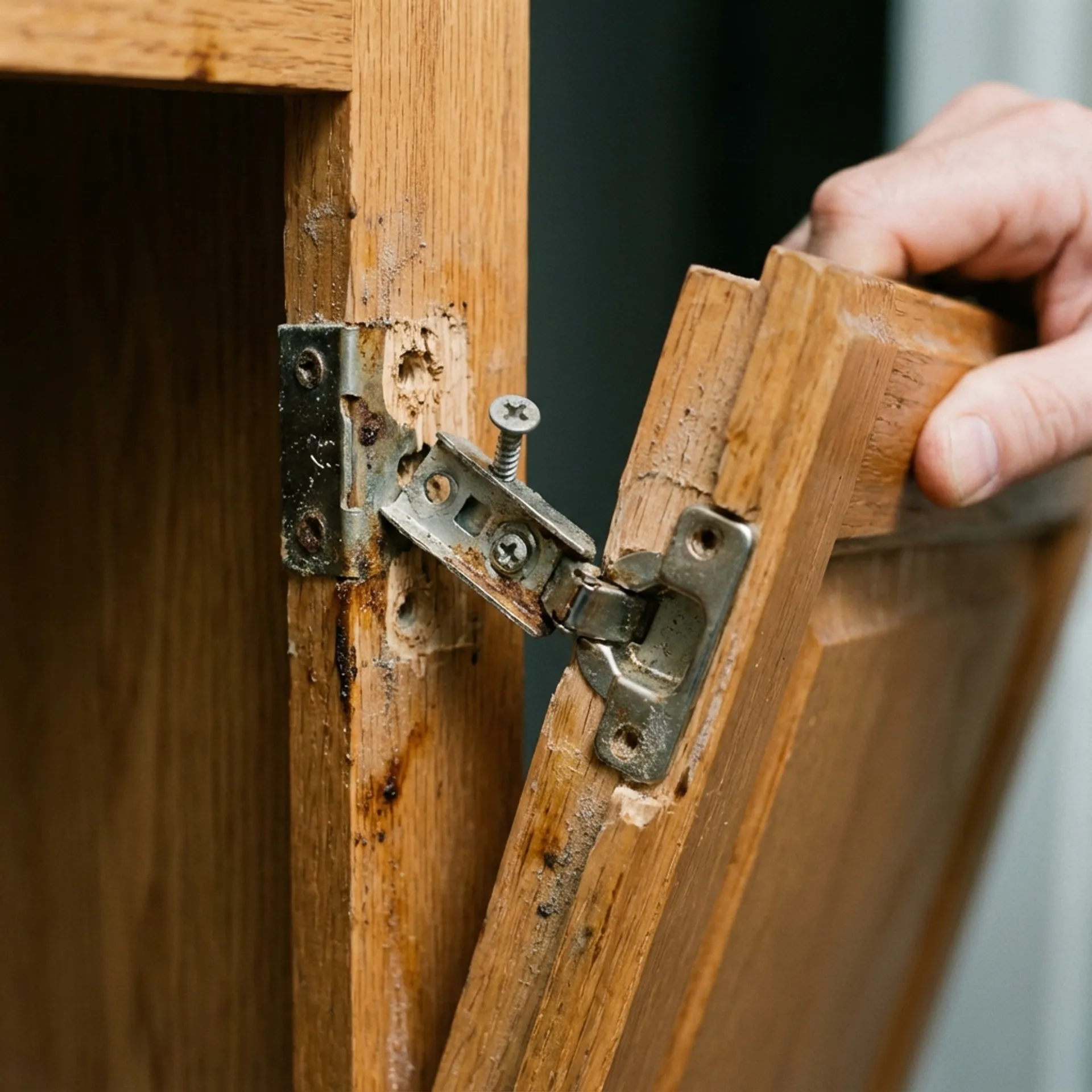 Broken Hinge